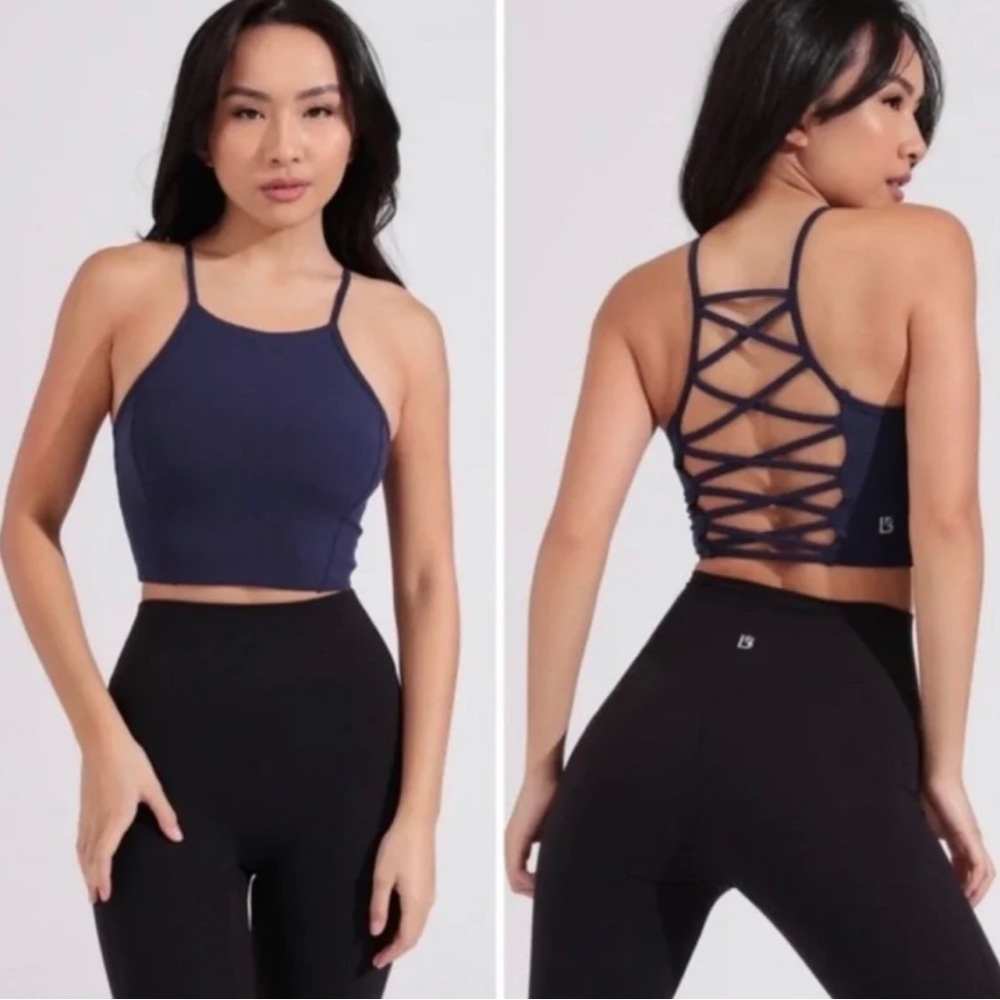 BuffBunny Ivy strappy sports bra - Nebula